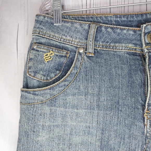 Rocawear Y2K 90's Denim Capri Size 11 - Picture 5 of 14
